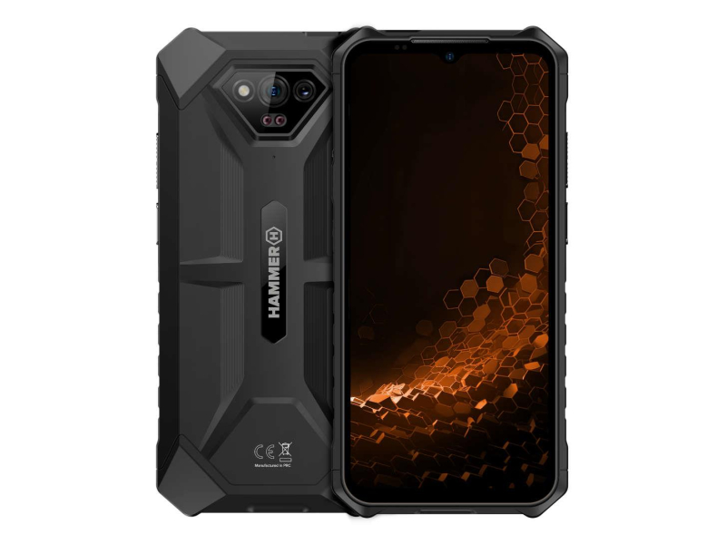 myPhone Hammer IRON V Czarny